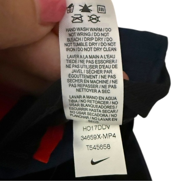 Nike Ole Miss Rebels Classic99 Dri-Fit Adjustable Hat Navy Red Embroidered Cap - Picture 8 of 8